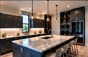Kitchen island renovation